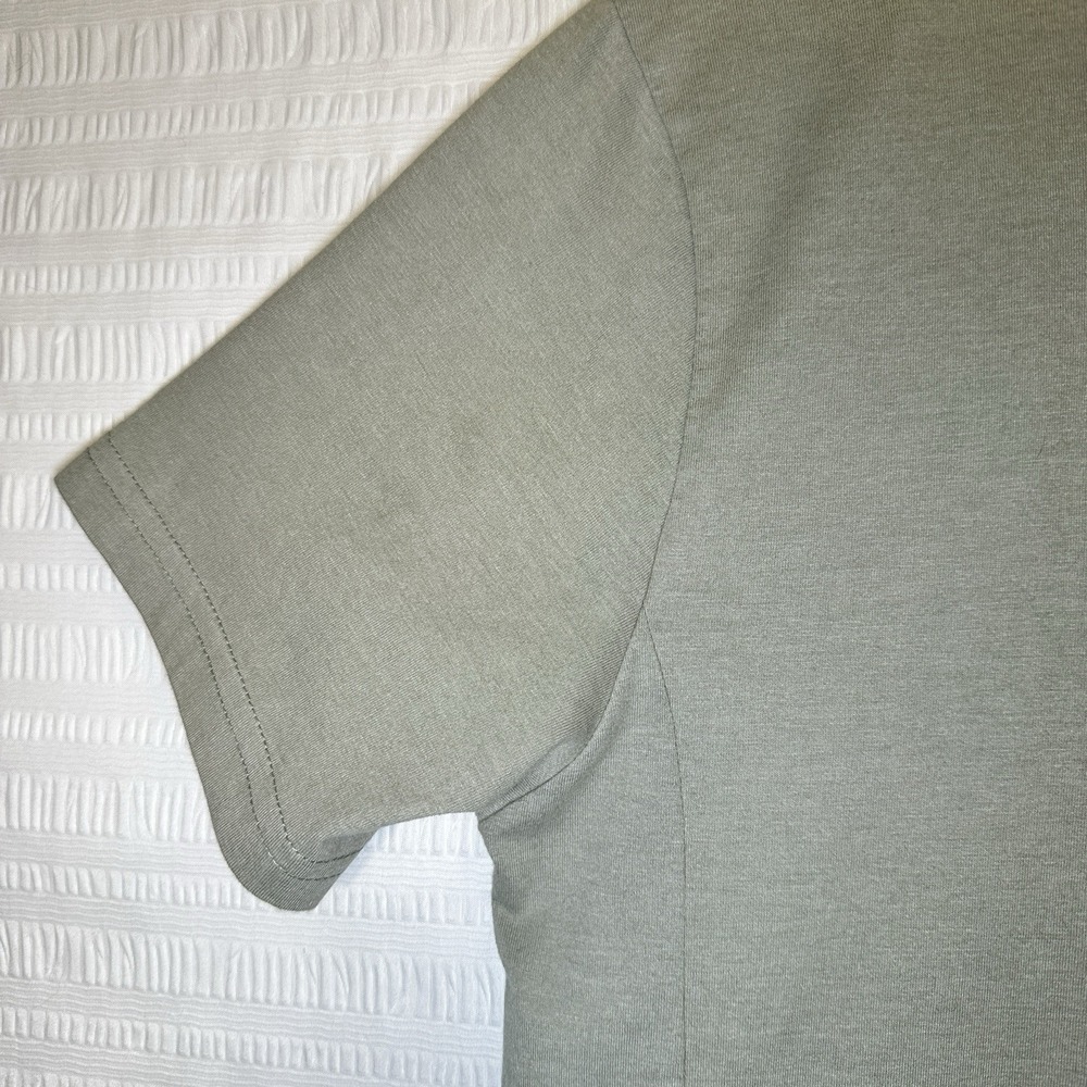 Rituals Yoga Women's XL Sage Green Short Sleeve Activewear T-Shirt Stretch - Picture 4 of 9